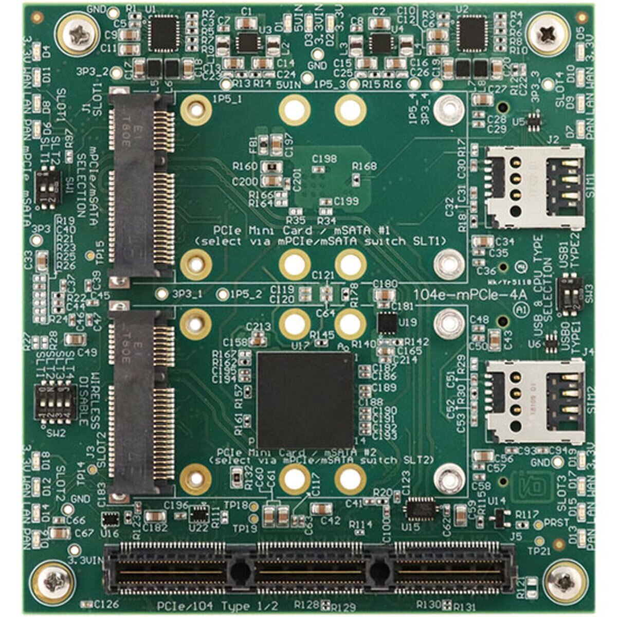 Acces I/O 104e-mPCIe-4A