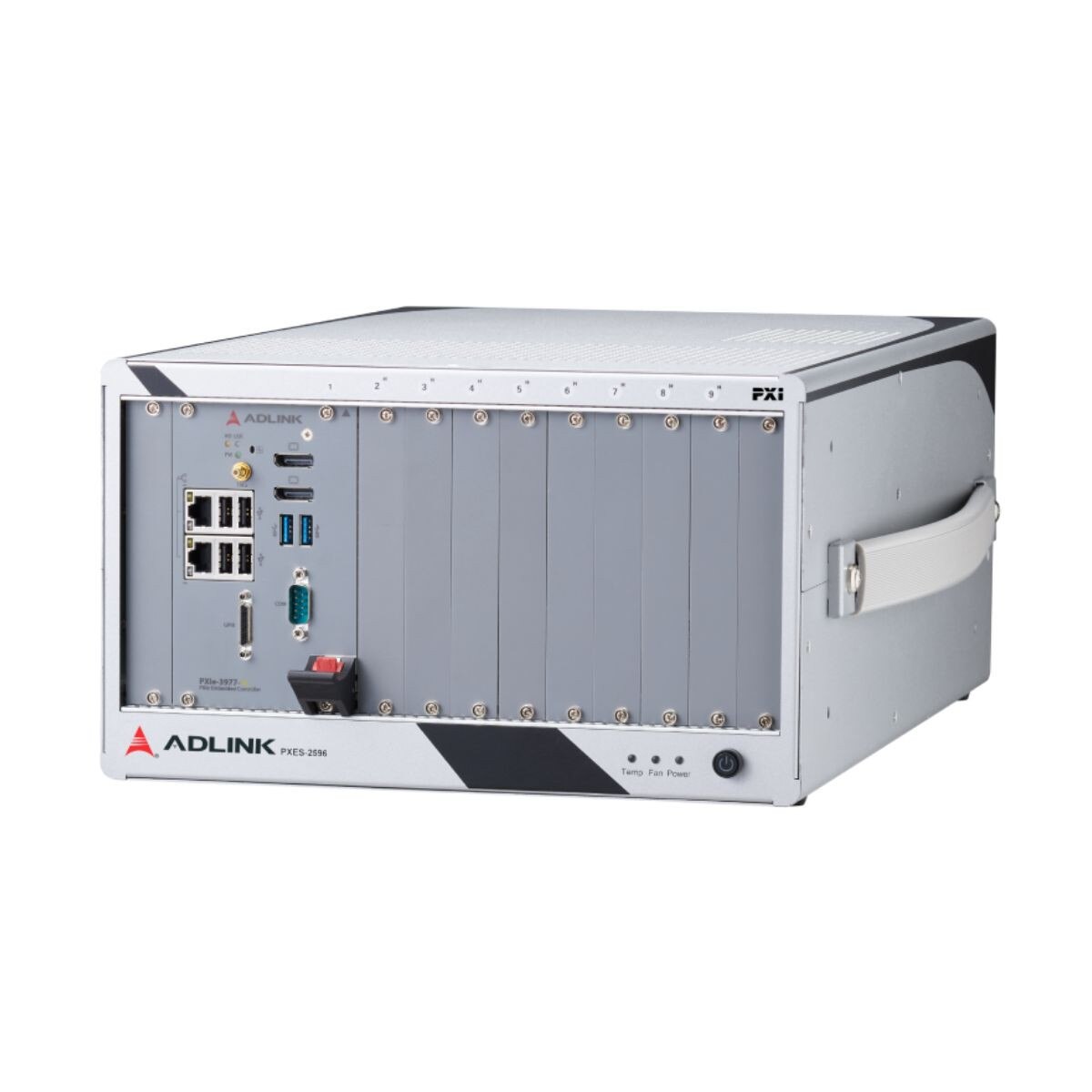 ADLINK PXES-2596 chassis front angl