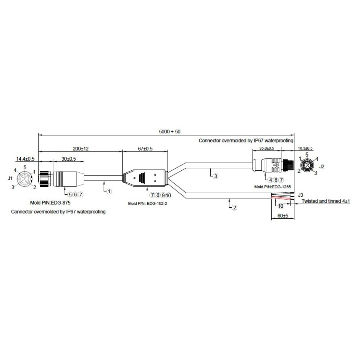 Allied Vision Alecs Ext Light Y Cab