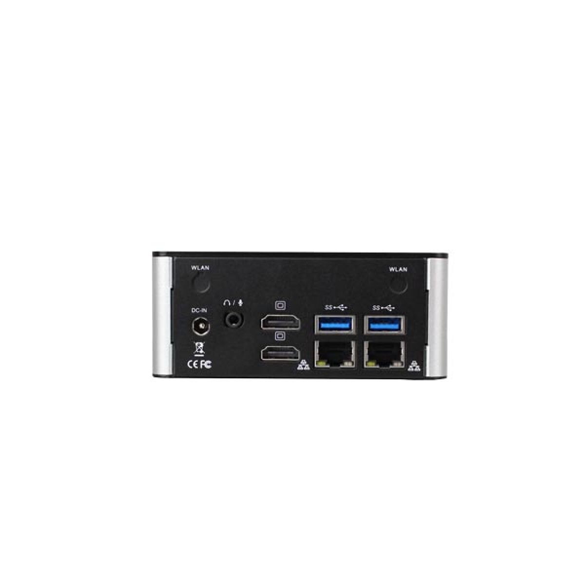 ICOP EBOX-AL Box PC back