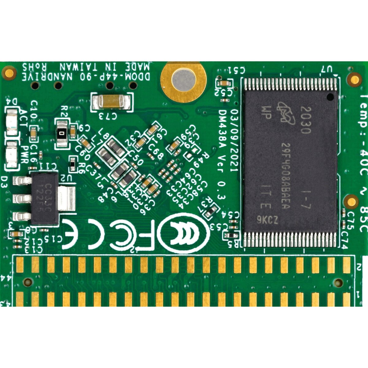 ICOP EmbedDisk 44Pin IDE Flash back