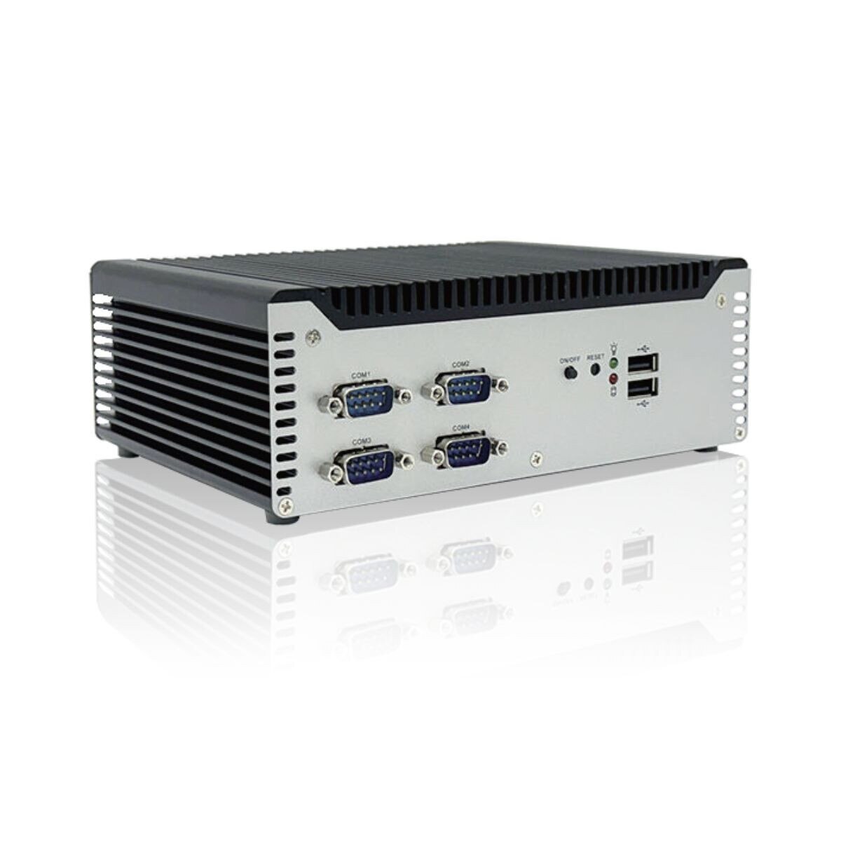 ICOP EBOX-TGL Box PC front angle