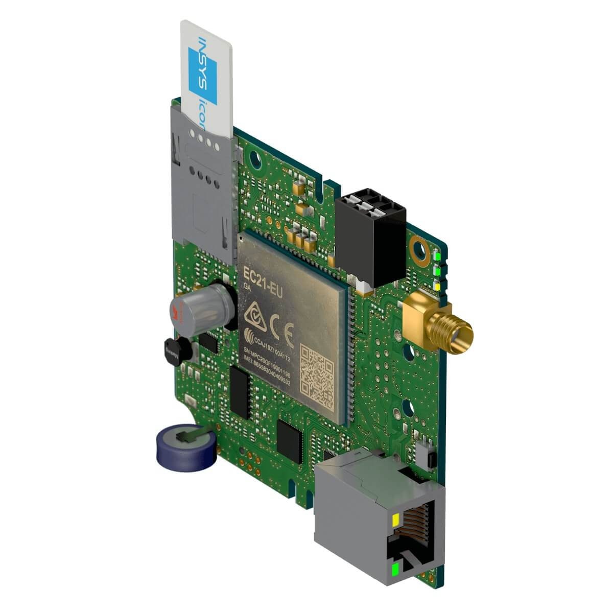 INSYS icom MIROdul L100 Router vert