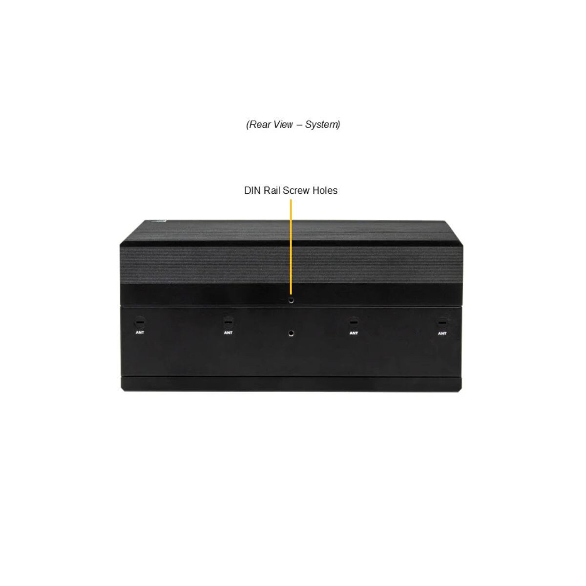 Supermicro SYS-E103-14P-H back