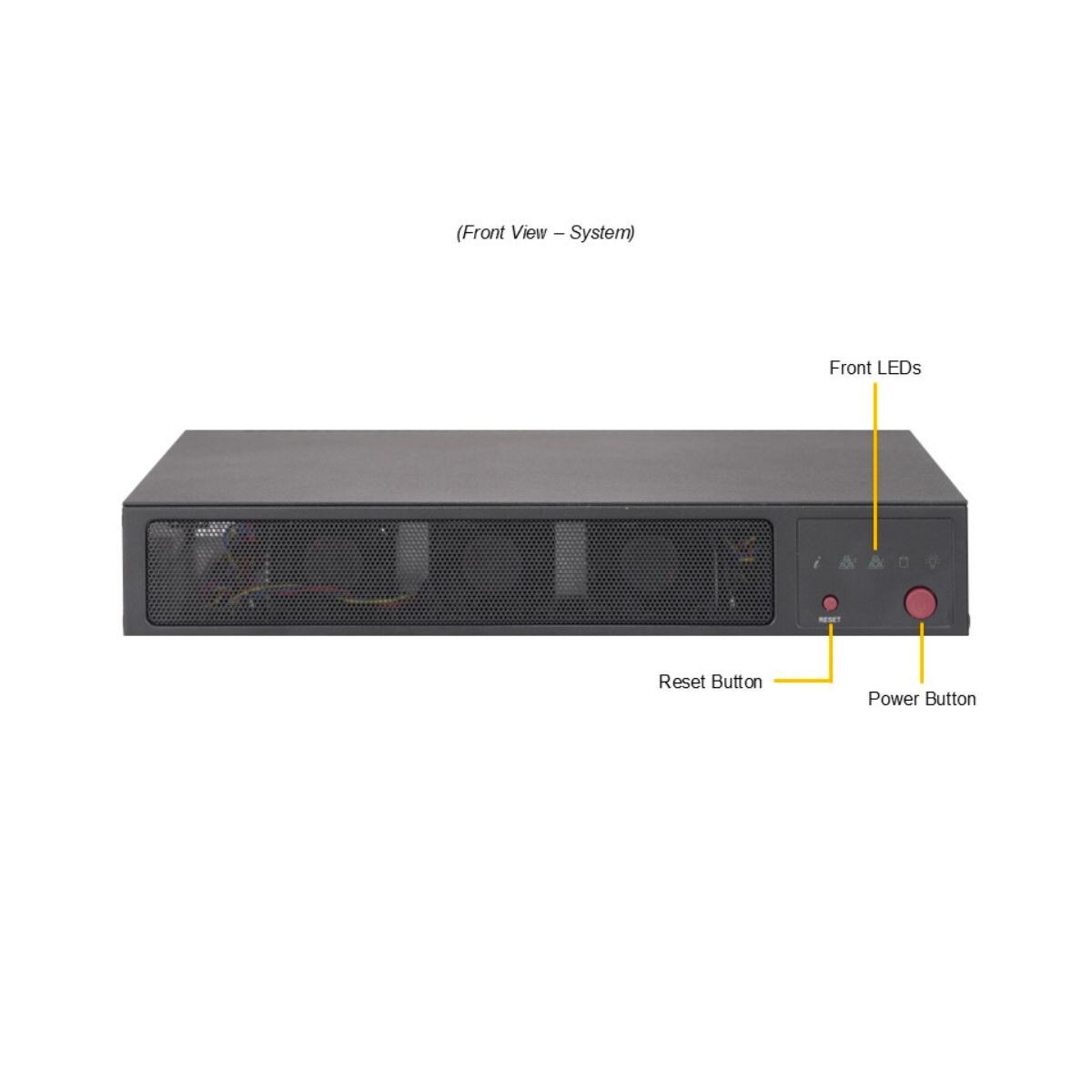 SuperMicro AS-E300-14GR-01-G2 front view